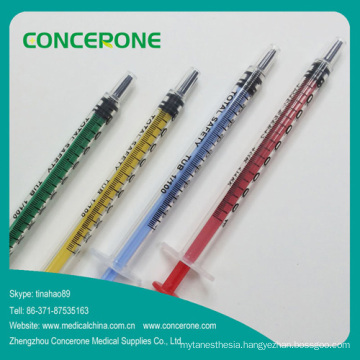 New Arrival Colored Syringe with Colorful Plunger